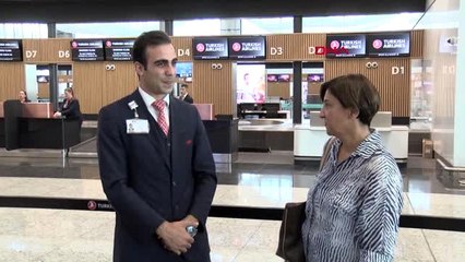 Büyük takdir toplayan tgs personeli o yolcu ile buluştu