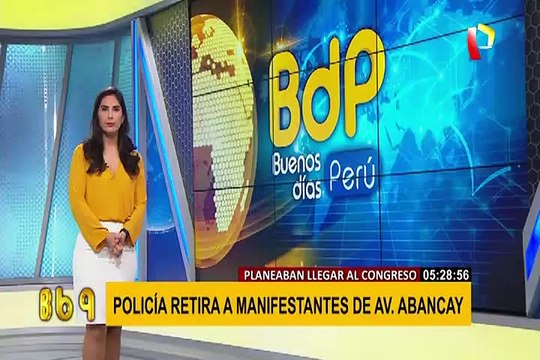 Protestas en el Congreso: vías de la avenida abancay permanecen cerradas