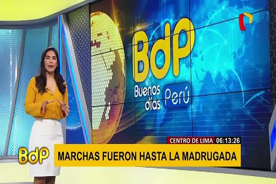 Manifestantes rompieron cerco policial frente al Congreso