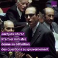 Les questions au gouvernement vues par le Premier ministre Jacques Chirac