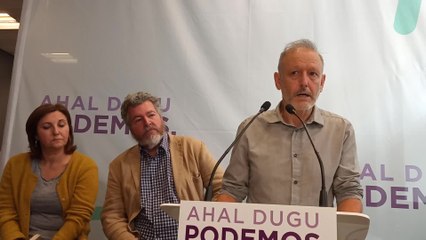 Podemos: La irrupción de Más País puede "resucitar" al PP en Bizkaia