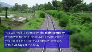 How to get train ticket compensation