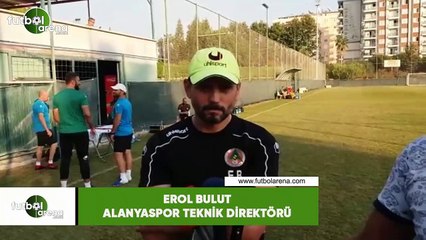 Erol Bulut: "Bizim işimiz yeşil saha ile"