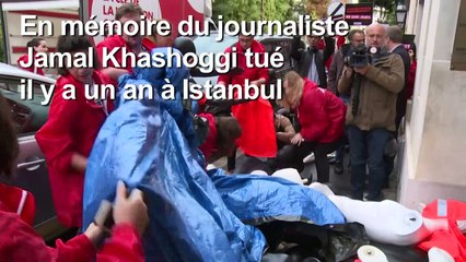 RSF dépose des mannequins démembrés devant un consulat saoudien