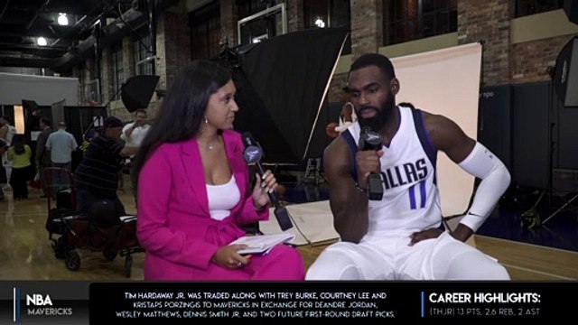 Dallas Mavericks Media Day: Tim Hardaway Jr.