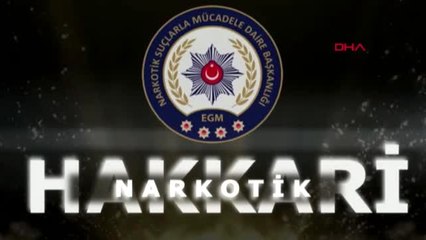 Hakkari gelin arabası gibi süslenen otomobilde 74 kilo eroin ele geçirildi