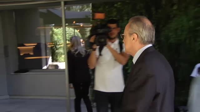 Comida de directivas antes del Real Madrid-Brujas