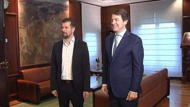 Fernández Mañueco se reúne con Luis Tudanca