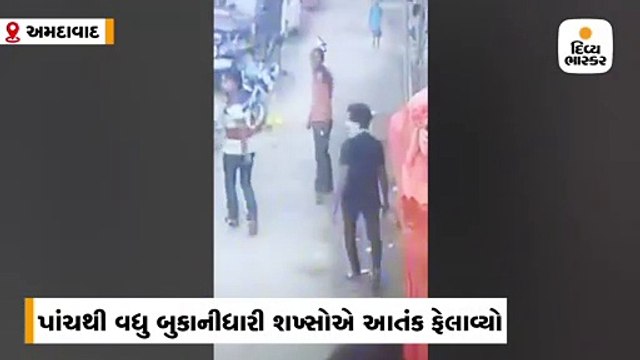 શહેરના હાટકેશ્વર વિસ્તારમાં અસામાજિક તત્વોનો આતંક, તલવાર-તીક્ષ્ણ હથિયારો વડે હુમલો કર્યો