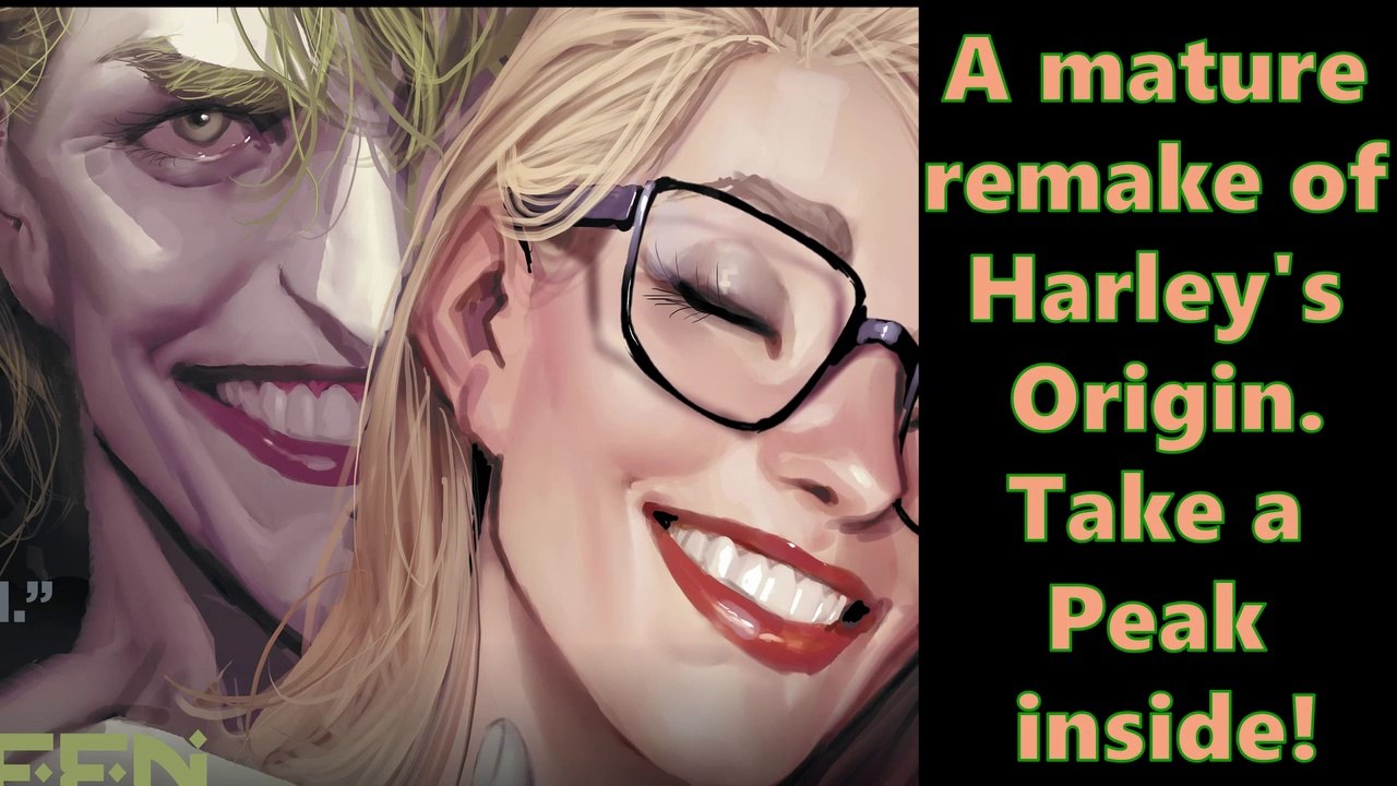 Harleen Issue 1. A mature remake of Harley Quinn's origin story.