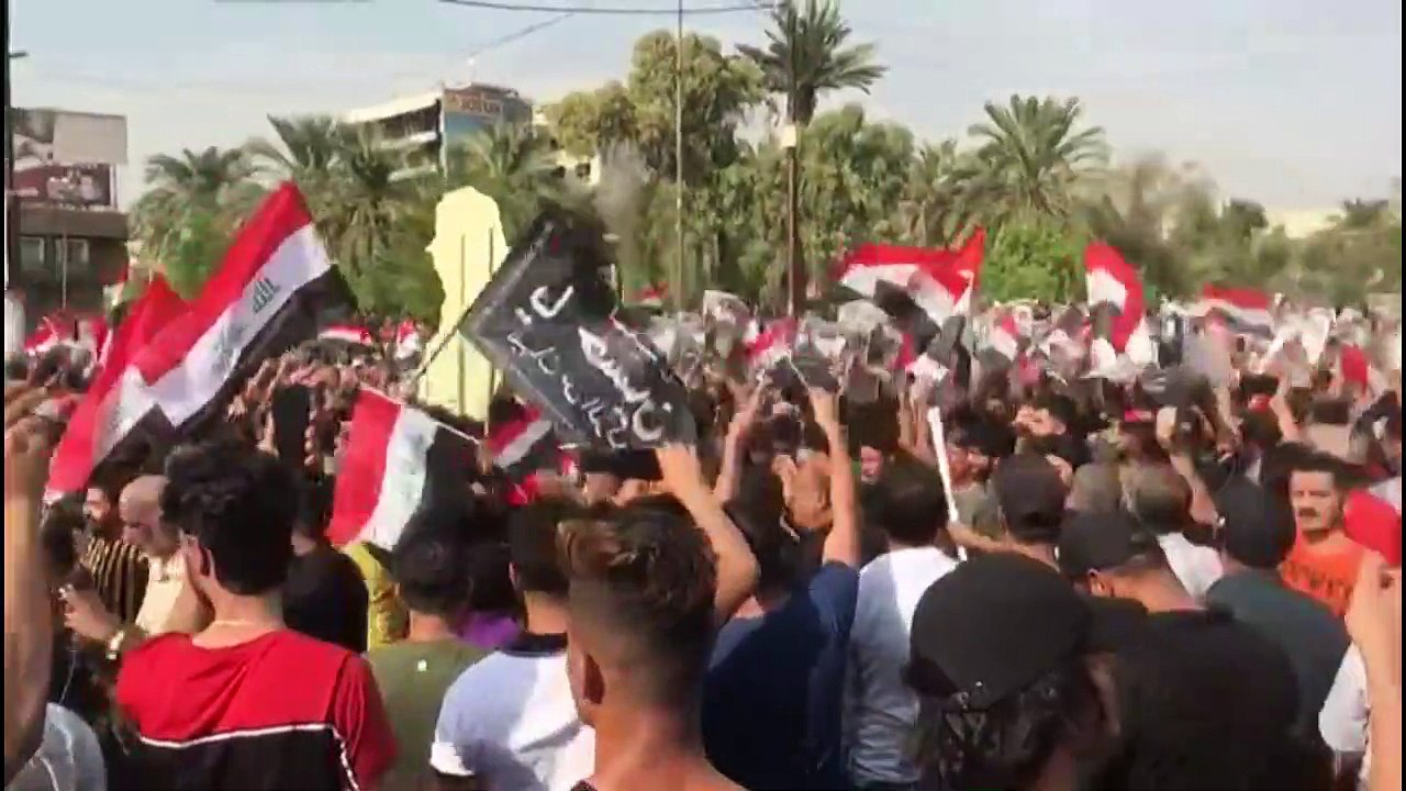 Tiros e correria no Iraque