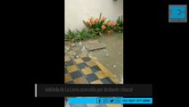 Jubilada de La Loma acorralada por desborde cloacal