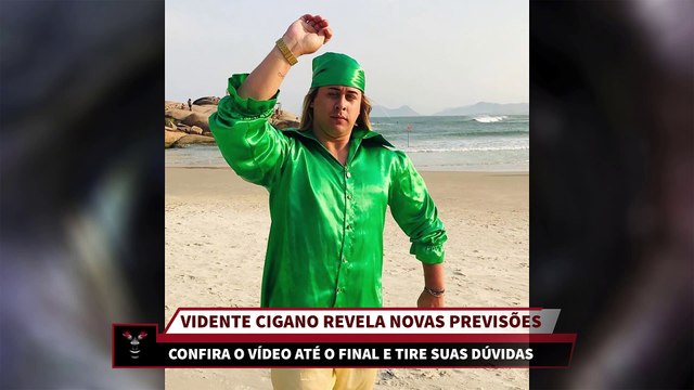 VIDENTE CIGANO, NOVAS PREVISÕES SOBRE FAMOSAS.