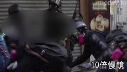 홍콩 18세 남학생, 시위 중 경찰 쏜 실탄에 가슴 맞아 중상 / YTN