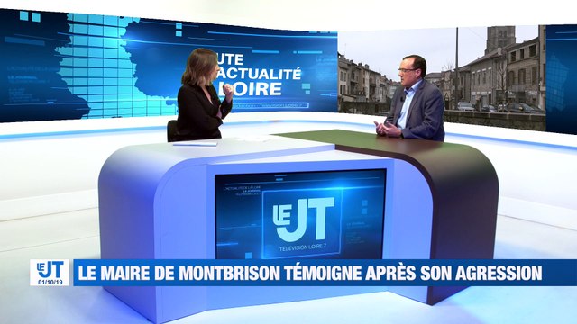 A la Une : Encore un maire agressé / Un ministre dans la Loire / André Mounier et Jacques Chirac / 300 limousines à Saint-Galmier /