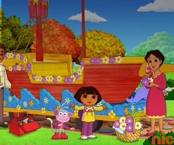 Dora The Explorer Go Diego Go 713 Dora S Thanksgiving Day Parade Video Dailymotion