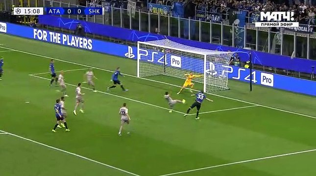 Ilicic J. (Penalty missed) Goal HD - Atalanta	0-0	Shakhtar Donetsk 01.10.2019