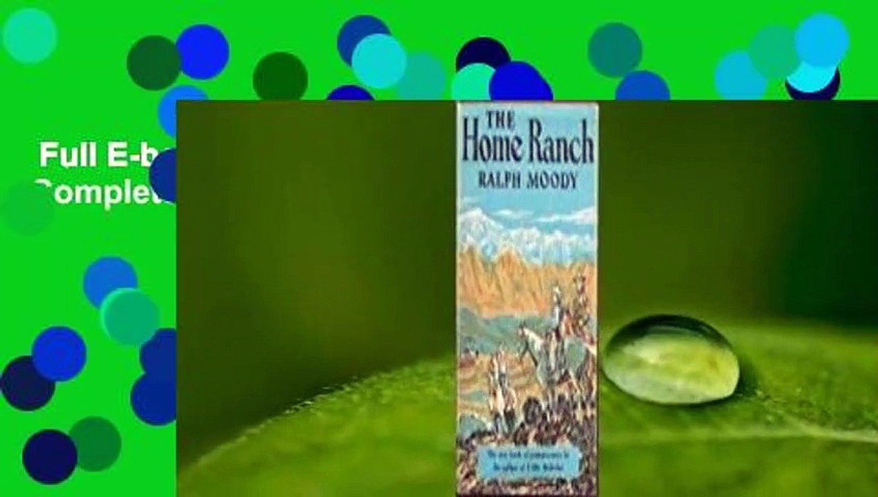 Full E-book  The Home Ranch Complete