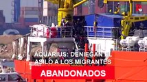 Sin asilo para los migrantes del Aquarius