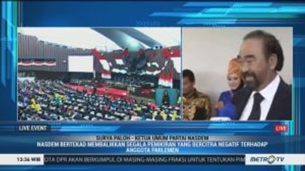 Harapan Surya Paloh pada Anggota Legislatif Terpilih