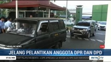 Kompleks Parlemen Mulai Dipenuhi Anggota DPR & DPD Terpilih