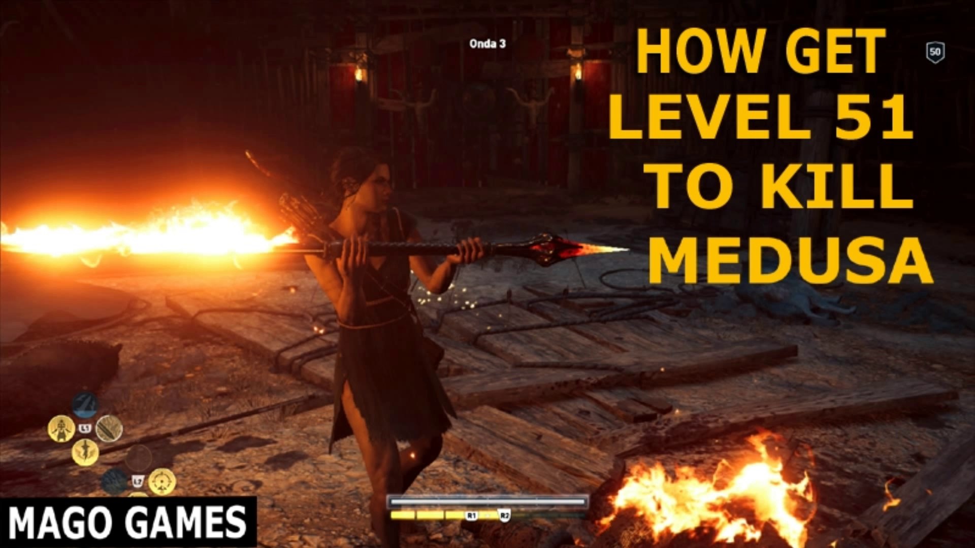 ⁣Assassin's Creed Odyssey - How get level 51 to Kill Medusa
