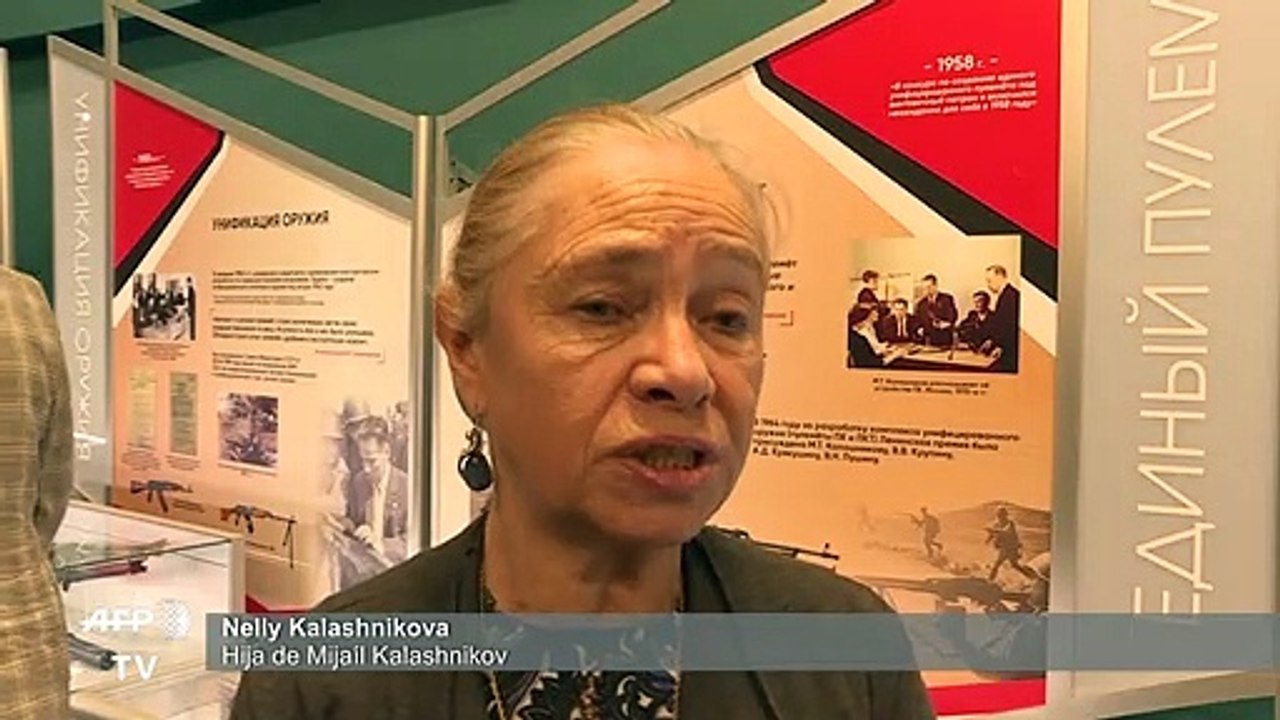 Rusia celebra el centenario del inventor del legendario kalashnikov
