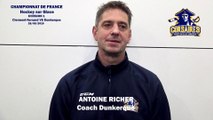 Hockey sur glace Interview Antoine Richer 2019-09-28 Coach des Corsaires de Dunkerque