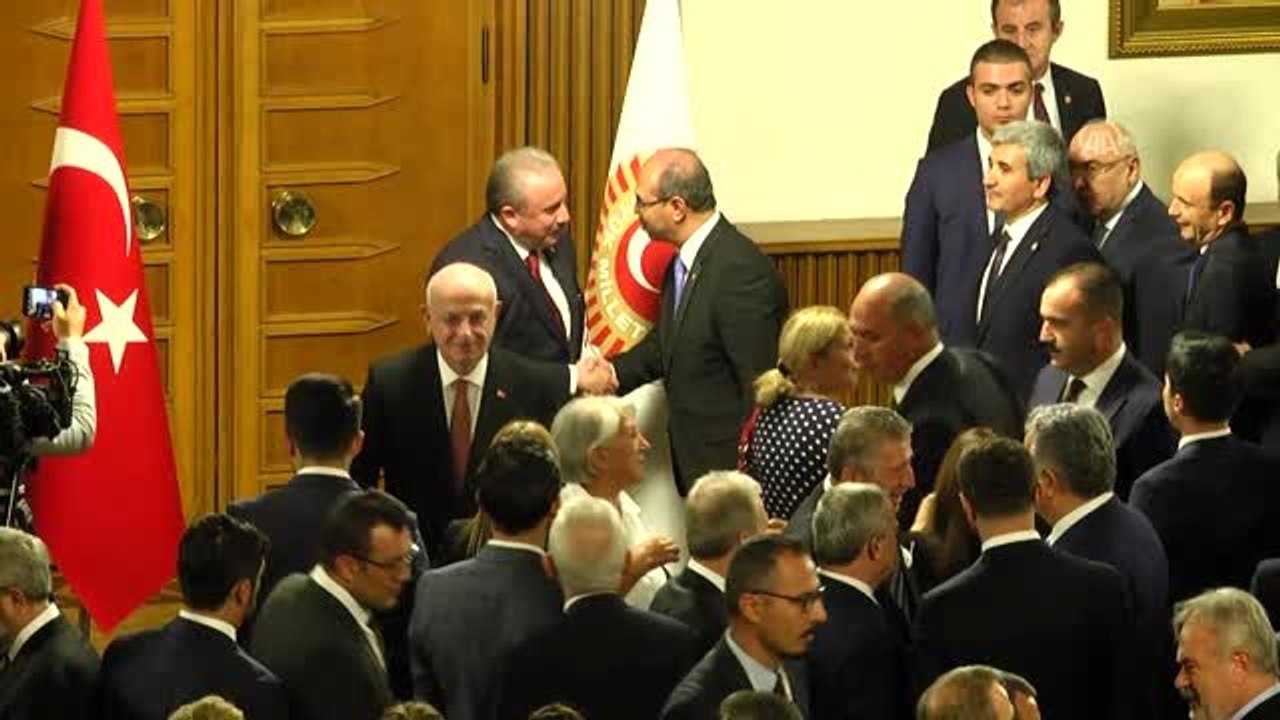 Cumhurbaşkanı Erdoğan, 27. Dönem 3. Yasama Yılı'nın açılış resepsiyonuna katıldı