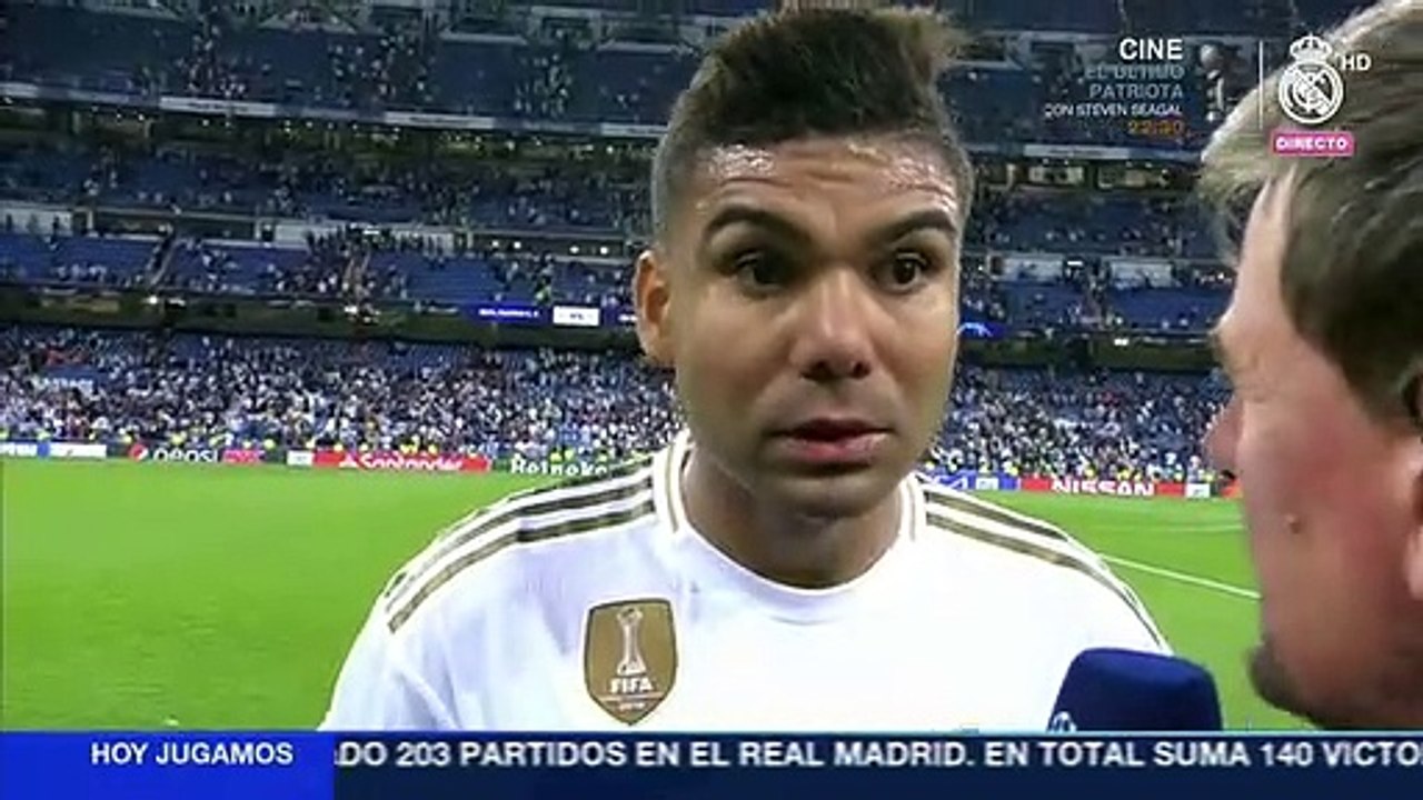 Casemiro: "Dentro de lo malo, dependemos de nosotros mismos"
