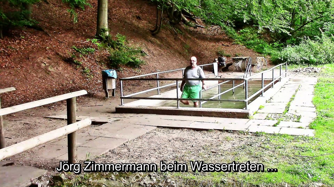 Wassertreten in Bad Driburg