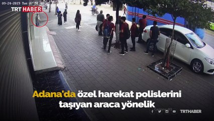 Polis aracına saldırı düzenleyen 2 terörist etkisiz hale getirildi