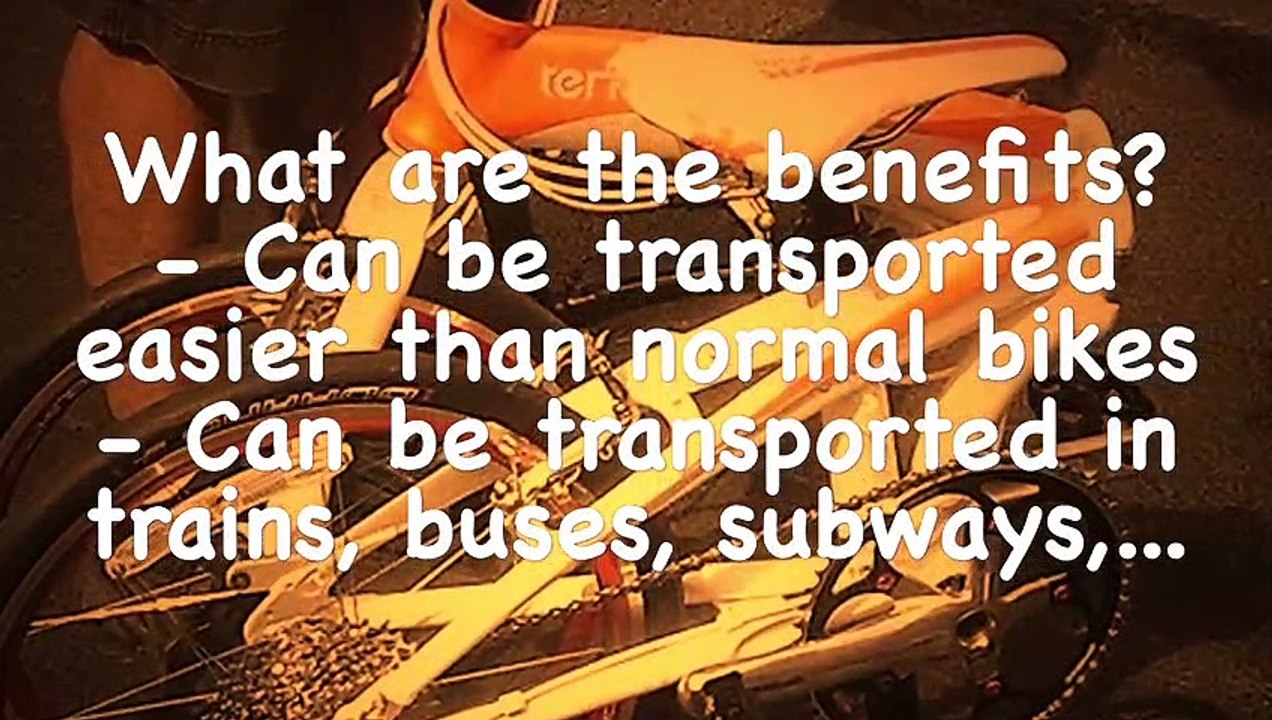 Folding bikes