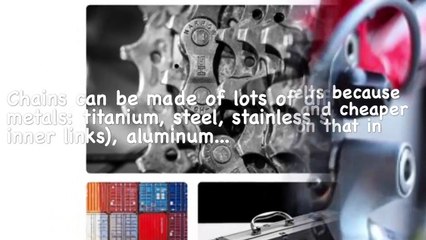 Bike chains and belts