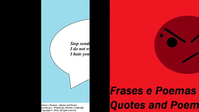 Stop sending me messages, do not want talk with you! [Quotes and Poems]