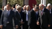 TBMM Başkanı Şentop, Atatürk Anıtı'na çelenk koydu