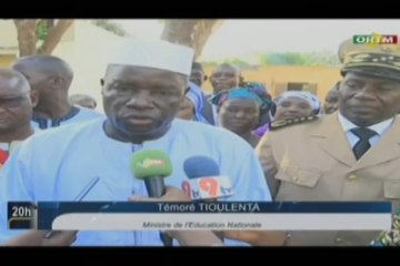 ORTM/Lancement de la rentrée scolaire 2019 - 2020 par le Ministre de l’éducation, Témoré TIQULENTA