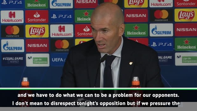 Zidane frustrated again with Real Madrid focus after Brugge draw