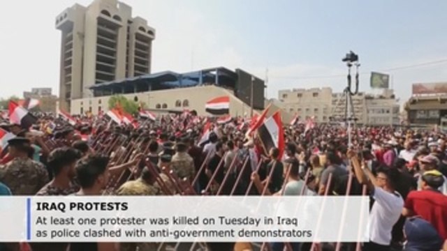 Violent protests result in 1 dead, 200 injured in Iraq