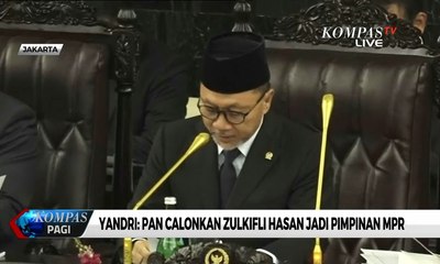 DPP PAN: PAN Calonkan Zulkifli Hasan Jadi Pimpinan MPR