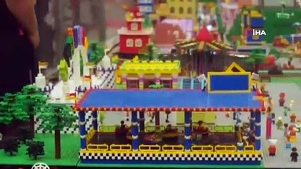 Lego Festivali renkli görüntüler oluşturdu
