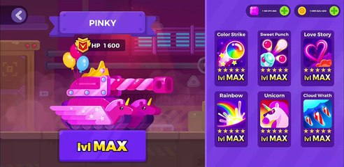 Tank Stars Upgrading All Tanks