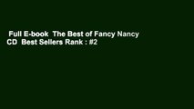 Full E-book  The Best of Fancy Nancy CD  Best Sellers Rank : #2