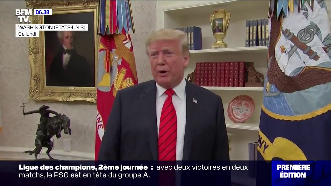 Donald Trump qualifie la procédure de destitution à son encontre de "coup d'État"