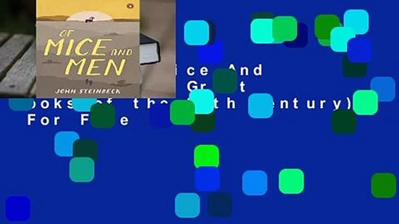 [Read] Of Mice And Men (Penguin Great Books of the 20th Century)  For Free