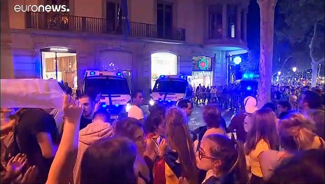 Les Catalans manifestent deux ans après le référendum d'autodétermination