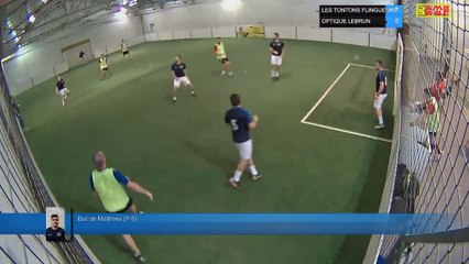 But de Matthieu (7-5) - LES TONTONS FLINGUEURS Vs OPTIQUE LEBRUN - 01/10/19 20:00 - LIGUE 1