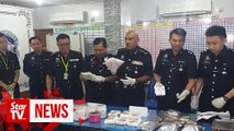 Sarawak police cripple drug trafficking network