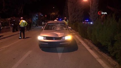 Konya'da otomobilin çarptığı vatandaş kurtarılamadı