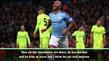 The crowd say 'wow!' - Guardiola hails substitute Sterling